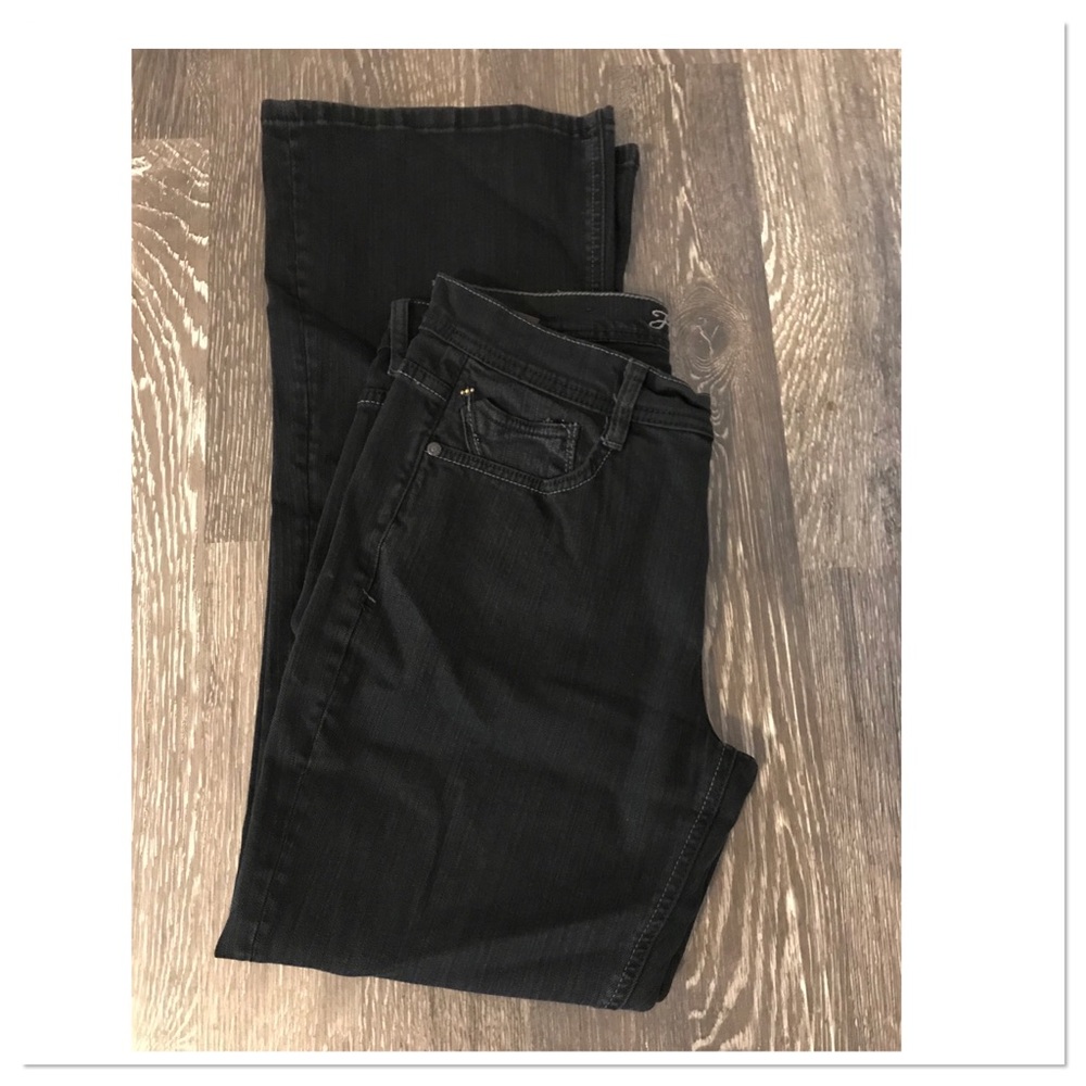Black Bootcut Jeans